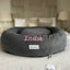 Charcoal Grey Donut Dog Bed